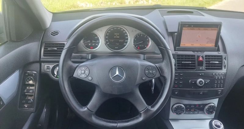 Mercedes-Benz Klasa C cena 34990 przebieg: 221350, rok produkcji 2008 z Witkowo małe 781